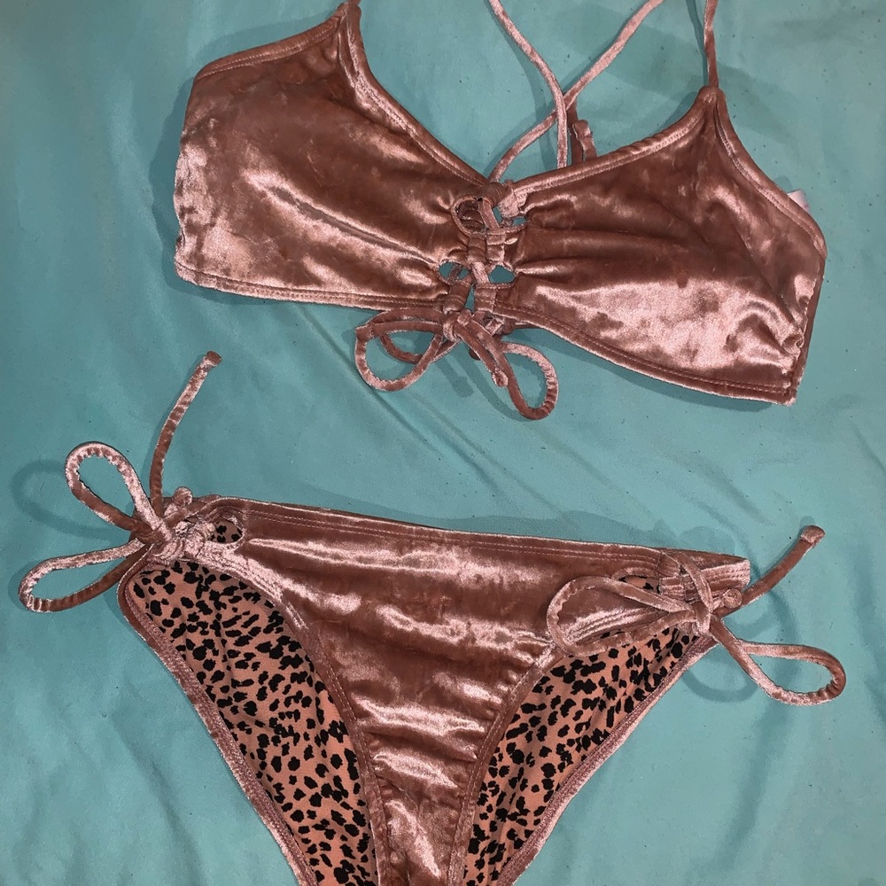 velvet bikini